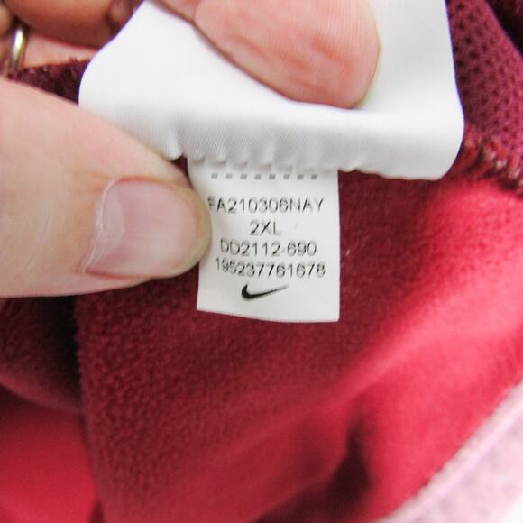 Nike Hoodie Mens 2XL DD2112-690 Swoosh Pullover Kangaroo Pocket Athletic - Picture 9 of 11